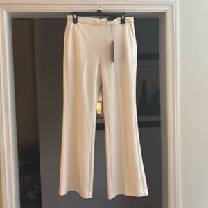Elegant Cream Women's Pants